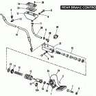 FXR EAKD FXR Super Glide (1983) Тормозной цилиндр задний