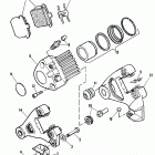 FXR EAKD FXR Super Glide (1983) Задний суппорт