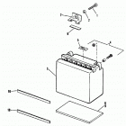 FXR EAKD FXR Super Glide (1983) Аккумулятор