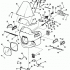 FXRT ECKD FXR Touring (1983) WINDSHIELD AND FAIRING - FXRT