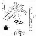 FXR EAKD FXR Super Glide (1983) ROCKER ARMS, COVER AND PUSHRODS