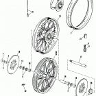 FXR EAKD FXR Super Glide (1983) Переднее колесо