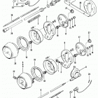 XLS CBHC Sportster Roadster 1000 (1982) SPEEDOMETER AND TACHOMETER - XL, XLCH - 1979 TO 19...