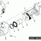 FXR EAKD FXR Super Glide (1983) Передний суппорт