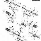 FXR EAKD FXR Super Glide (1983) Подножки