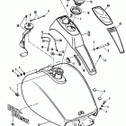FXR EAKD FXR Super Glide (1983) Топливный бак