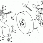 FLT DAKC Touring Tour Glide (1982) ALTERNATOR AND REGULATOR