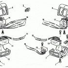 FLT DAKC Touring Tour Glide (1982) HANDLEBAR SWITCHES - 1982 & LATER
