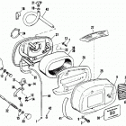FLT DAKC Touring Tour Glide (1982) AIR CLEANER AND CHOKE