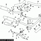 FXR EAKD FXR Super Glide (1983) Глушитель