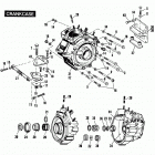 FXR EAKD FXR Super Glide (1983) Картер двигателя