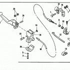 FXR EAKD FXR Super Glide (1983) Привод управления сцеплением