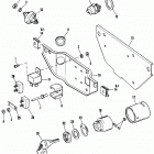 FXR EAKD FXR Super Glide (1983) SWITCHES AND CIRCUIT BREAKERS