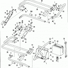 FLT DAKC Touring Tour Glide (1982) SADDLEBAG GUARDS AND BATTERY