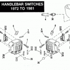 CLE SEKB Attachments Sidecar (1981) Sold Separately For Use With Classic HANDLEBAR SWITCHES - 1972 TO 1981