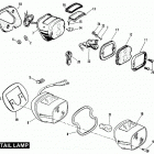 XLT-1000 2GH7 Sportster 1000 (1977) Задний фонарь