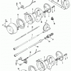 XLT-1000 2GH7 Sportster 1000 (1977) SPEEDOMETER & TACHOMETER - 1974 & LATER