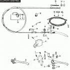 XLT-1000 2GH7 Sportster 1000 (1977) Привод управления сцеплением
