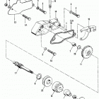 XLT-1000 2GH7 Sportster 1000 (1977) STARTER SHAFT AND HOUSING