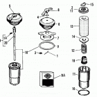 XLT-1000 2GH7 Sportster 1000 (1977) Маслянный фильтр