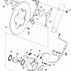 FXS-1200 2FH7 FX Super Glide (1977) FRONT DISC BRAKE - 1974 TO 1977