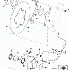 XLCH-1000 4AH6 Sportster 1000 (1976) FRONT DISC BRAKE - 1974 TO 1977