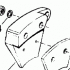 XLCH-1000 4AH7 Sportster 1000 (1977) FRONT DISC BRAKE - 1974 TO 1977