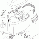 DF 300APX Engine Cover (For YKV) (DF300A E03)