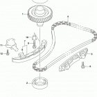 DF70A,80A,90A Цепь ГРМ