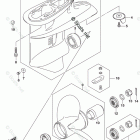 DF 40ATL Gear Case (DF40A E03)
