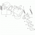 DF2.5 00252F Впускная труба и глушитель