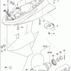 DF 115AZX Gear Case (DF115AZ E11)