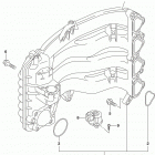 DF70A,80A,90A Впускной коллектор