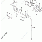 DF 25ATHS Clutch Rod (DF25AT P03)