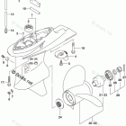 DF 80ATX Gear Case (DF80A E03)