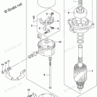 DF 25ATHS Starting Motor (DF25AR P03)