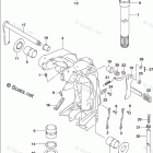 DF 115AZX Swivel Bracket (DF115AZ E40)