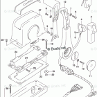 DF 150ZGX Opt:Remote Control Assy Single (1) (DF150ST E03)