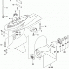 DF70A,80A,90A Gear case (df70a e03)