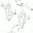 DF 250ZX Clamp Bracket Transom(L) (DF250ST E03)
