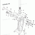 DF 300APX Swivel Bracket (X,XX) (DF300A E03)