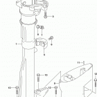 DF2.5 00252F Drive shaft housing transom(l)