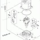 DF 200TL PTT Motor Transom(X) (DF200Z E03)