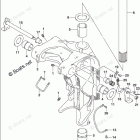 DF 250ZX Swivel Bracket Transom(L) (DF250ST E03)