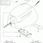 DF 8AS Engine Cover (DF8AR P03)