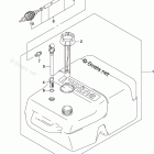 DF 115AZX Fuel Tank (DF115AZ E40)