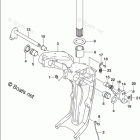DF 250ZX Swivel Bracket Transom(X,XX) (DF250Z E03)