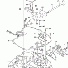 DF 225ZXX Engine Holder (DF225T E03)