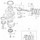 DF250/DF300 AP Коленвал