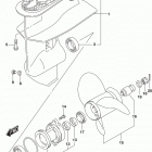 DF8A,8AR,9.9A,9.9AR Редуктор